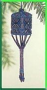Wisteria Tassel Ornament Cross Stitch Kit