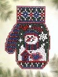 Snowman's Garden (beaded kit)