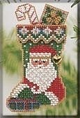 St. Nick Stocking - Cross Stitch Kit