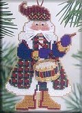 Drum Santa - Cross Stitch Kit