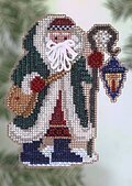 Glacier Santa - Cross Stitch Kit