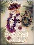 Wreath Snow Charmer - Cross Stitch Kit