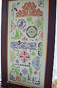 Quaker Gone Tropic - Cross Stitch Pattern