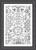 Simple Little Quaker - Cross Stitch Pattern