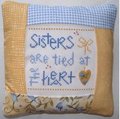 Sisters Pillow Kit - Cross Stitch Kit