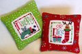 Naughty or Nice Pillow - Cross Stitch Kit
