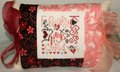 February Expressions Pillow - Cross Stitch Kit
