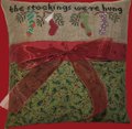 The Stockings Were Hung Pillow - Cross Stitch Kit