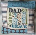 My Dad Pillow Kit - Cross Stitch Kit