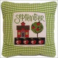 September 2011 Small Pillow Kit - Cross Stitch Kit