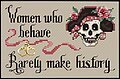 Women Who Behave - Cross Stitch Pattern