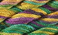 Dinky Dyes Silk Thread - Mardi Gras