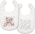 Angel Bib Pair - Stamped Cross Stitch Kit