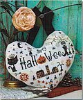 Halloween Heart - Cross Stitch Pattern