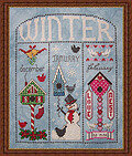 Winter Homes - Cross Stitch Pattern