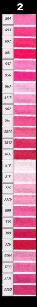 DMC Color Chart From 123Stitch DMC Color Chart From 123Stitch