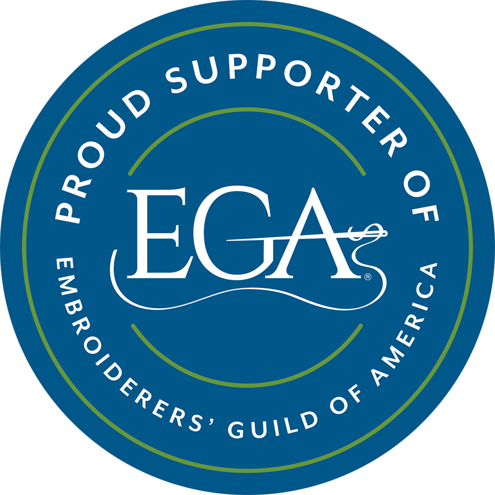 Proud supporter of Embroiderer's Guild of America