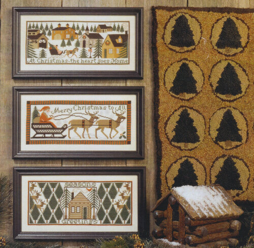 Home for Christmas (Book 86) - Cross Stitch Pattern