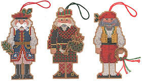 Nutcracker Ornaments I (Italy, Poland, Scotland)