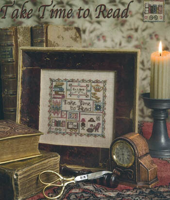 Take Time To Read - Cross Stitch Pattern