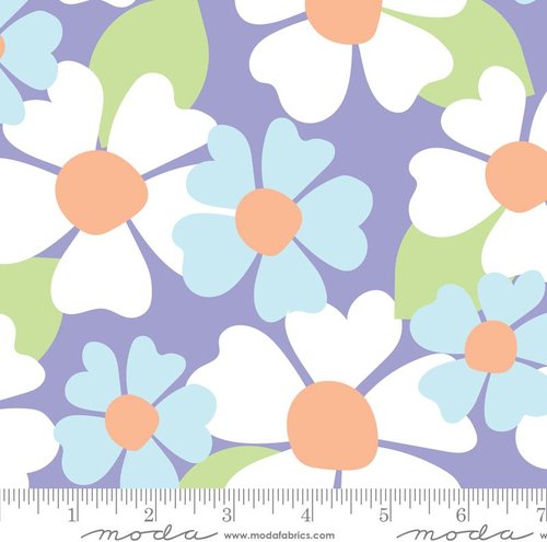 108" Joysome Flower Lavender - Quilt Fabric