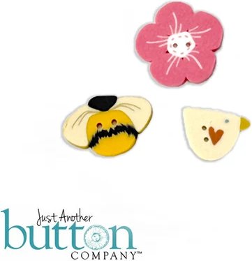 Bee Happy Mini Bag Button Pack