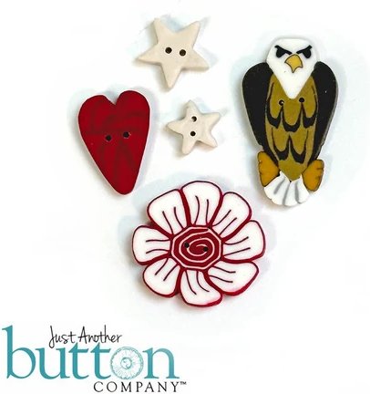 America Bag - Patriotic Button Pack