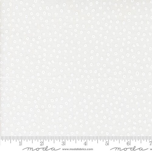 Botany Seeds Paper White - Quilt Fabric
