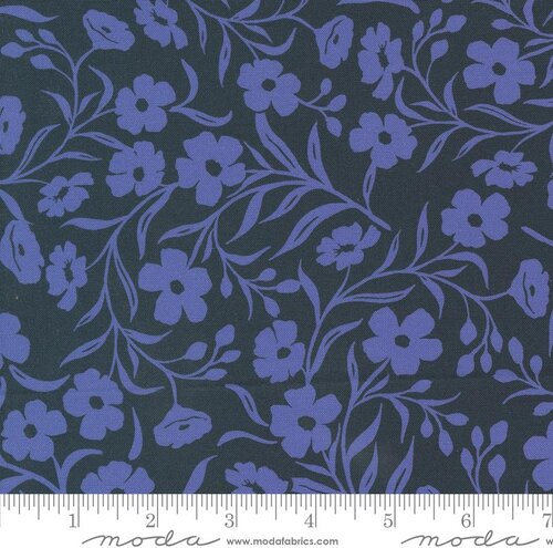 Maeve Tansy Navy Blue - Quilt Fabric