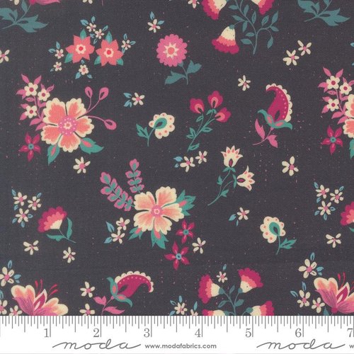 Sitara Davina Midnight - Quilt Fabric