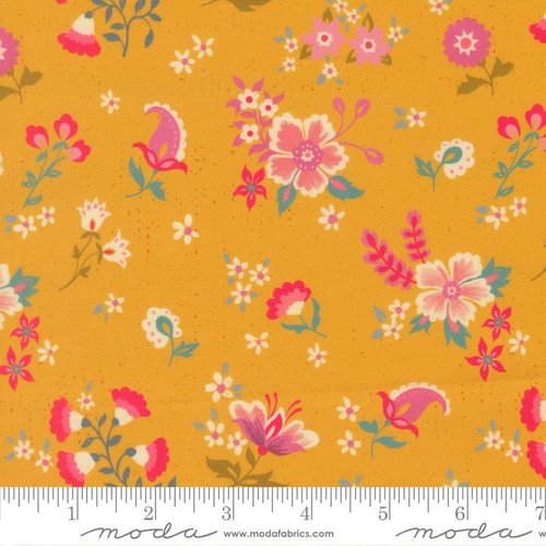 Sitara Davina Dijon - Quilt Fabric