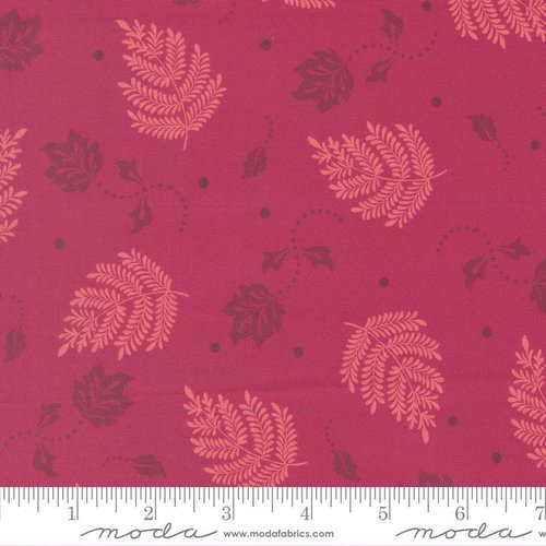 Sitara Paisley Leaf Pomegranate - Quilt Fabric