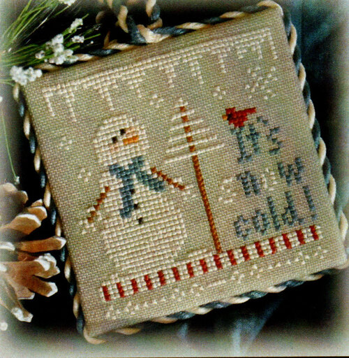 It's Snow Cold - 2012 Ornament 8 - Cross Stitch Pattern