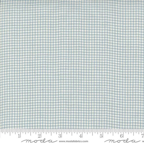 French General Woven Ginghams Blue Pearl - Quilt Fabric