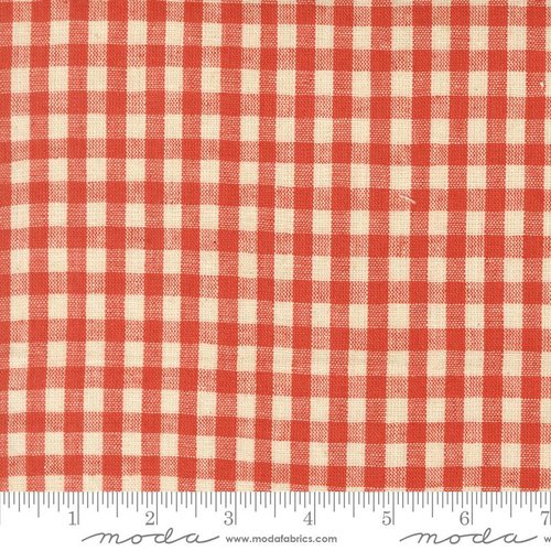 Larkspur Linen Wovens Brick Gingham - Quilt Fabric