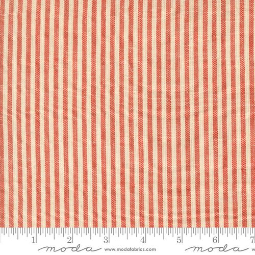 Larkspur Linen Wovens Brick Striped - Quilt Fabric