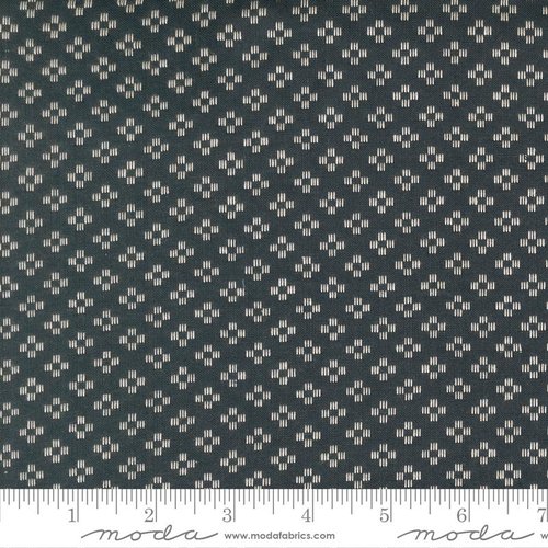 Stars & Stripes Wovens Diamonds Navy - Quilt Fabric