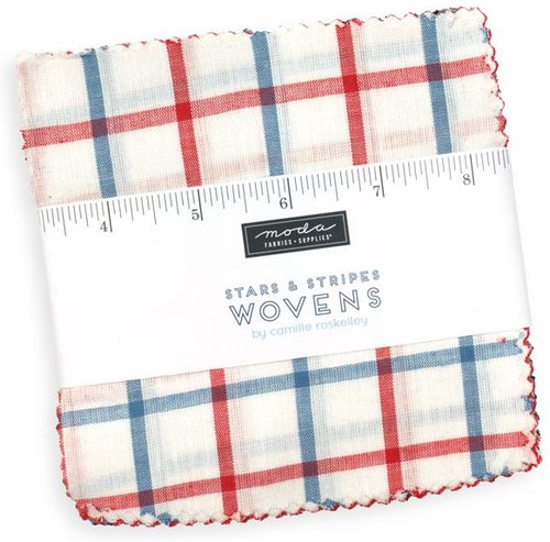 Stars & Stripes Wovens - Charm Pack