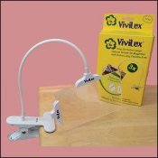 Clip On 3X Magnifier Glass 4" x 6"