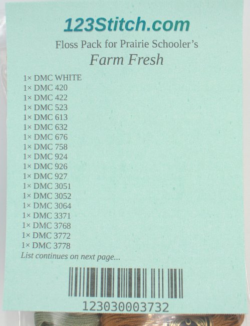 Floss Pack for "Farm Fresh"
