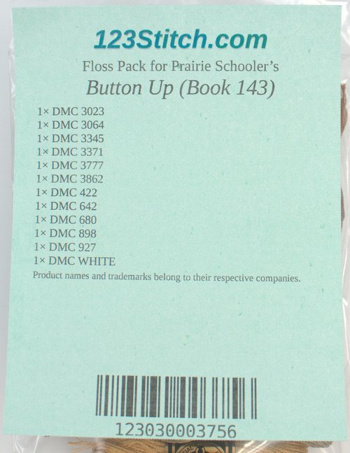 Floss Pack for "Button Up (Book 143)"