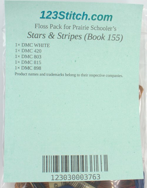 Floss Pack for "Stars & Stripes (Book 155)"