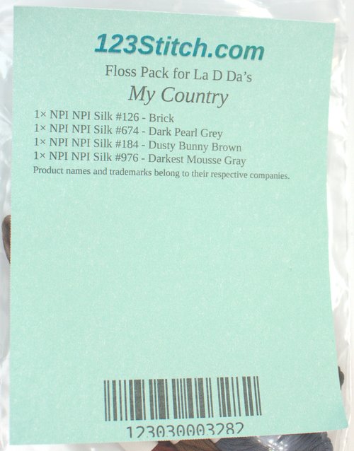 Floss Pack for "My Country"