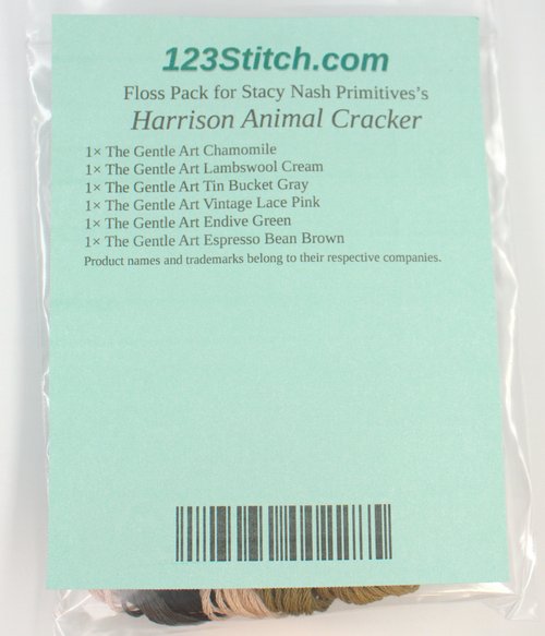 Floss Pack for "Harrison Animal Cracker"