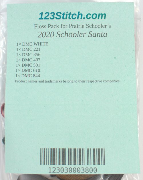 Floss Pack for "2020 Schooler Santa"