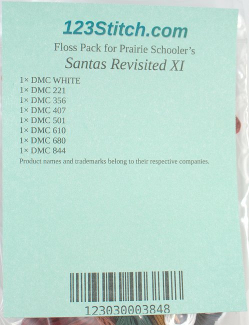 Floss Pack for "Santas Revisited XI"