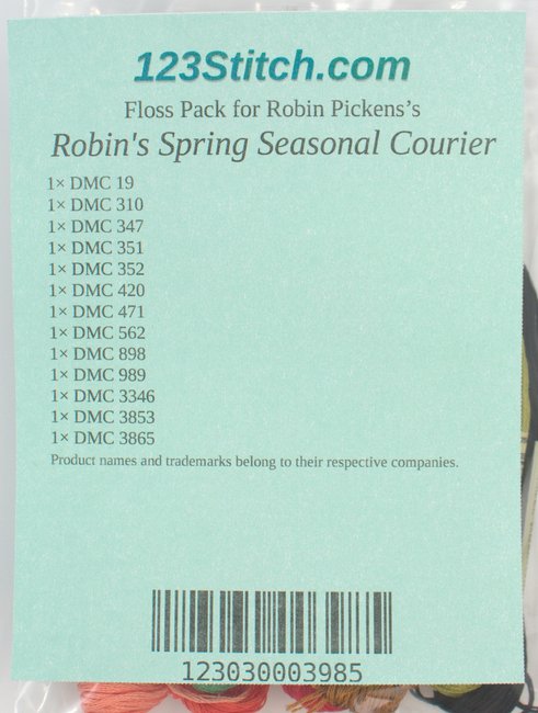 Floss Pack for "Robin