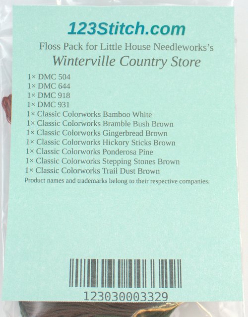 Floss Pack for "Winterville Country Store"