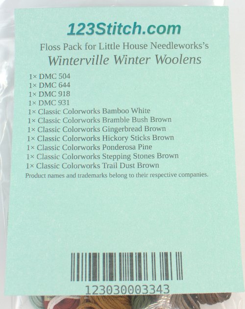 Floss Pack for "Winterville Winter Woolens"