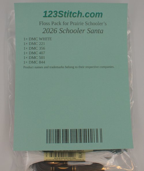 Floss Pack for "2026 Schooler Santa"